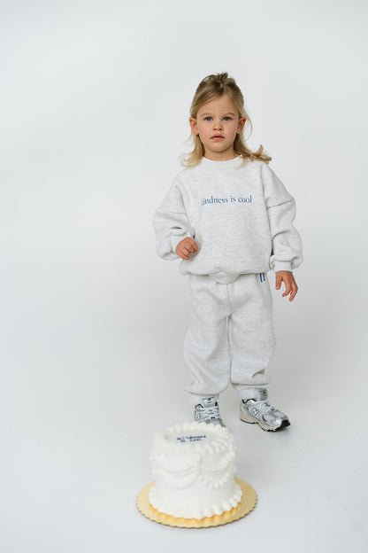 cozy cloud / surf blue